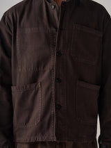 Brown 'Yves' Oversized Shirt