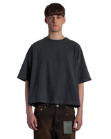 Stone Black Boxy Tee