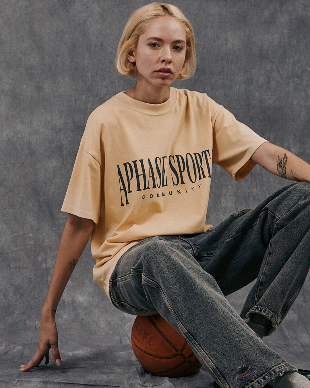 Yellow Faded Vintage Tee