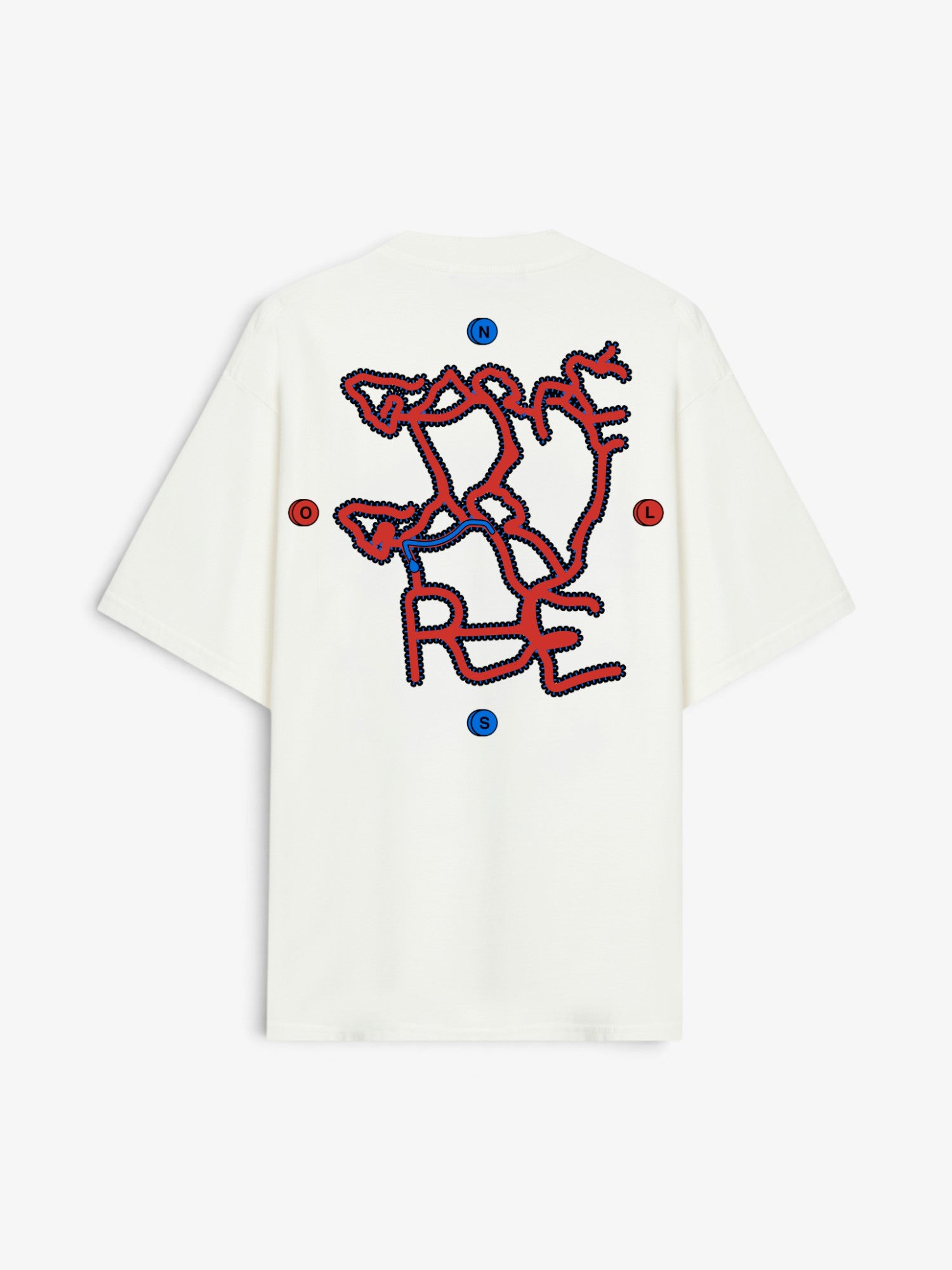 White 'Subway' Tee