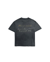 Black Faded 'Cherubs' Tee