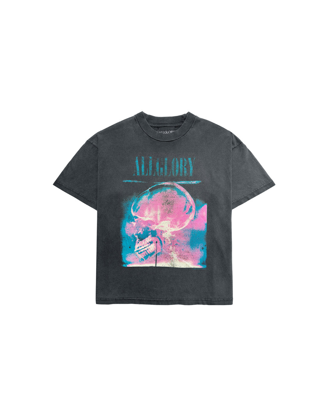 Black Faded 'NOISE' Tee