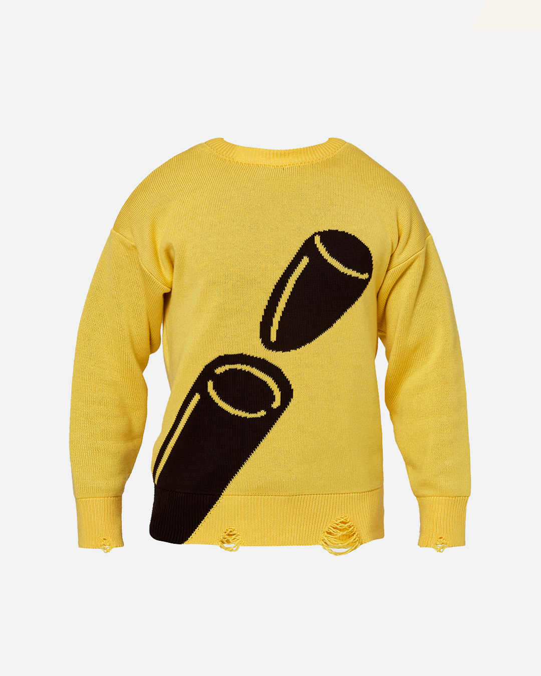 Sweater Tricot Fukuda Yellow
