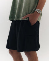 Black Sweatshorts