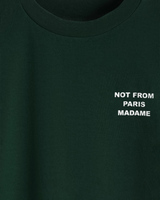 Le T-Shirt Slogan Dark Green