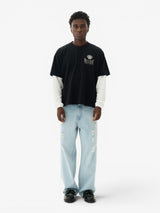 Black 'Mundi' Boxy Tee