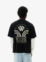 Black 'Mundi' Boxy Tee