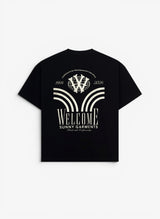 Black 'Mundi' Boxy Tee