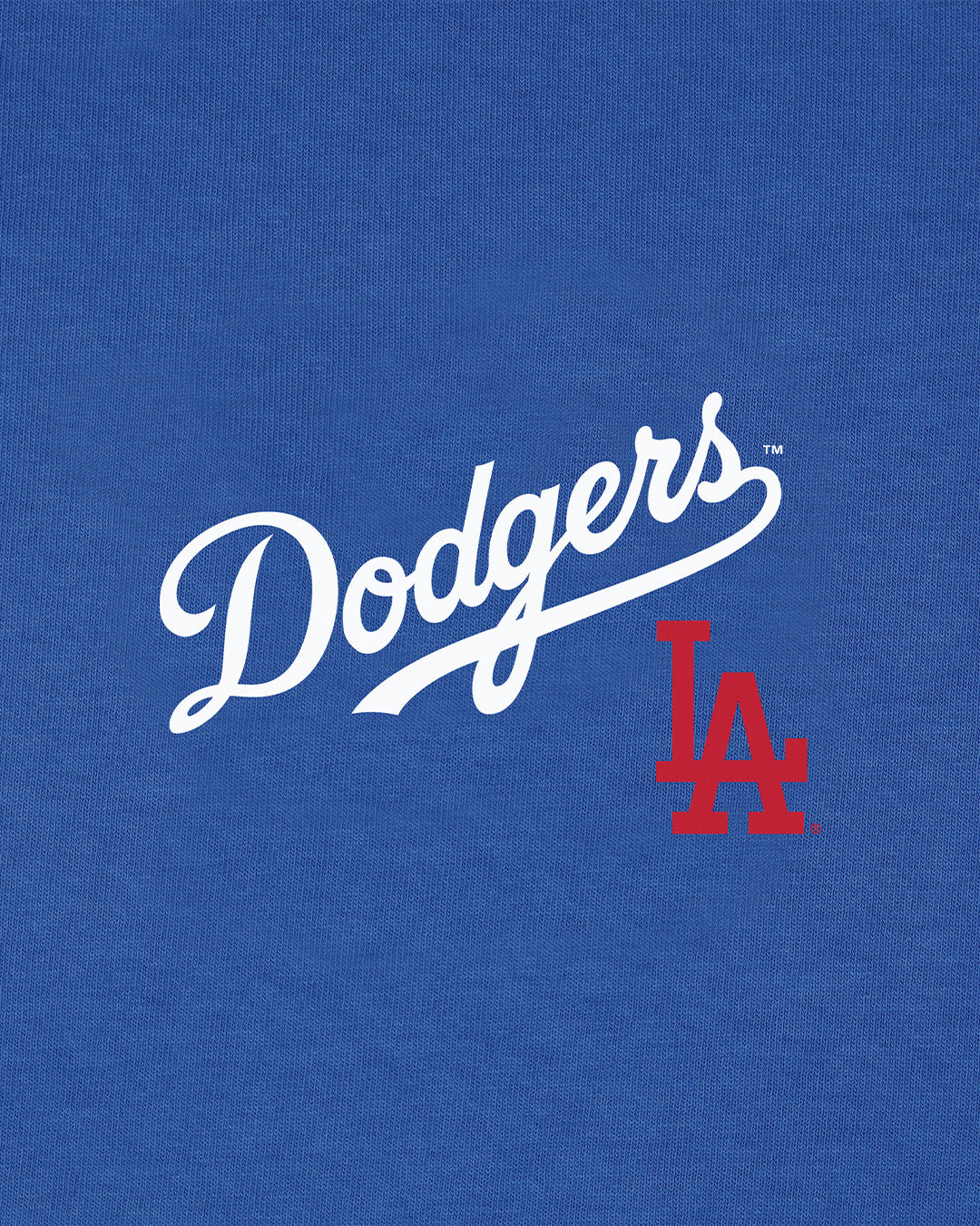 Team Blue 'Dodgers Serif' Tee