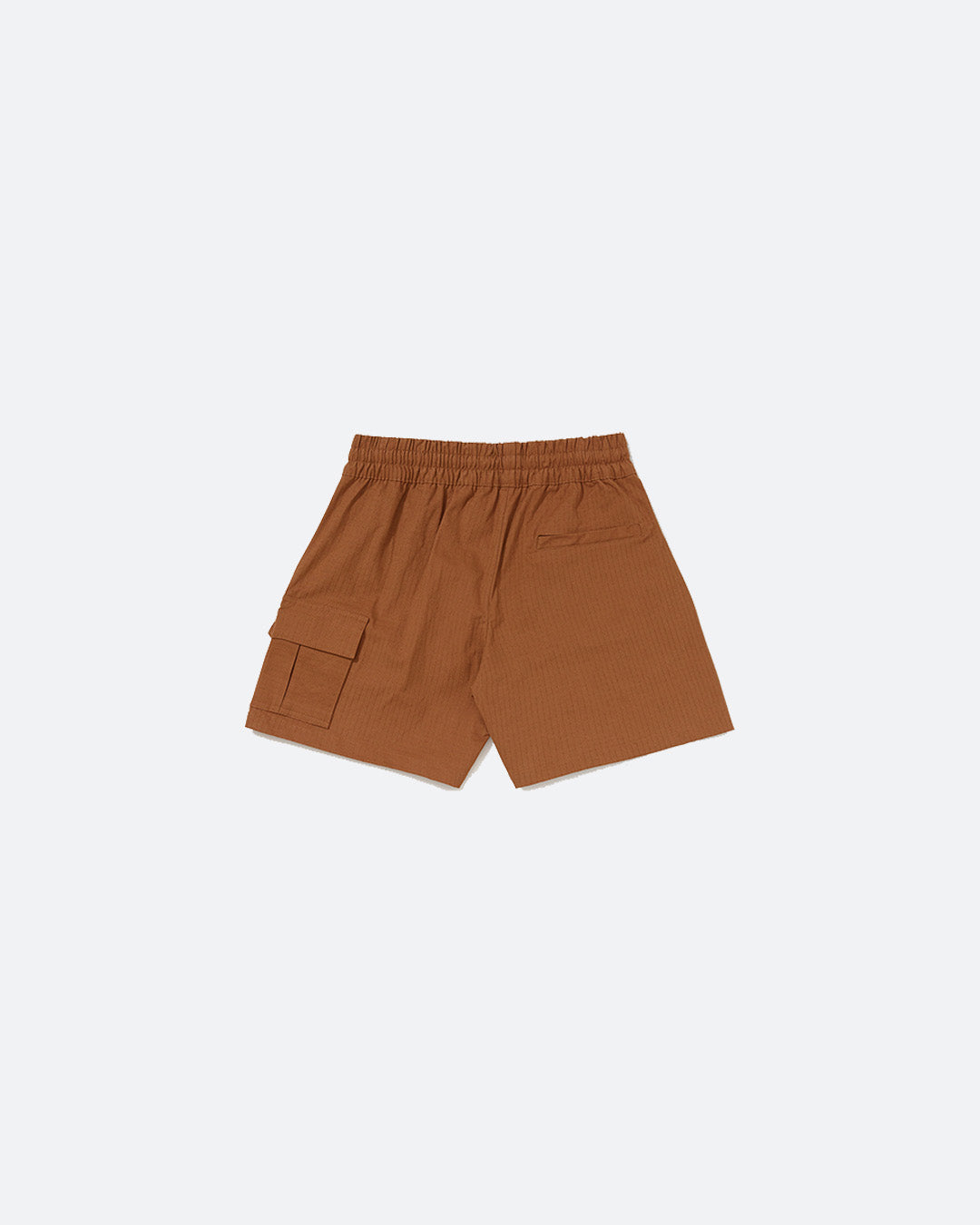 Orange Cargo Shorts