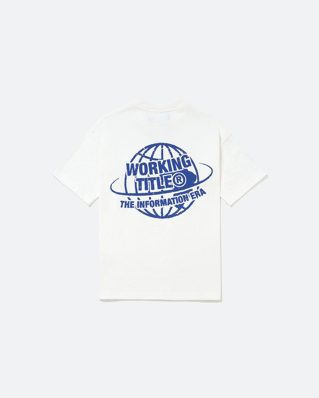 White The Information Era Boxy Tee