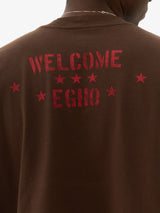 Brown 'Raven' Boxy Tee X WELCOME