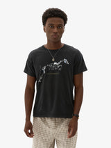 Black 'Skeleton' Submariner Fit Tee X WELCOME