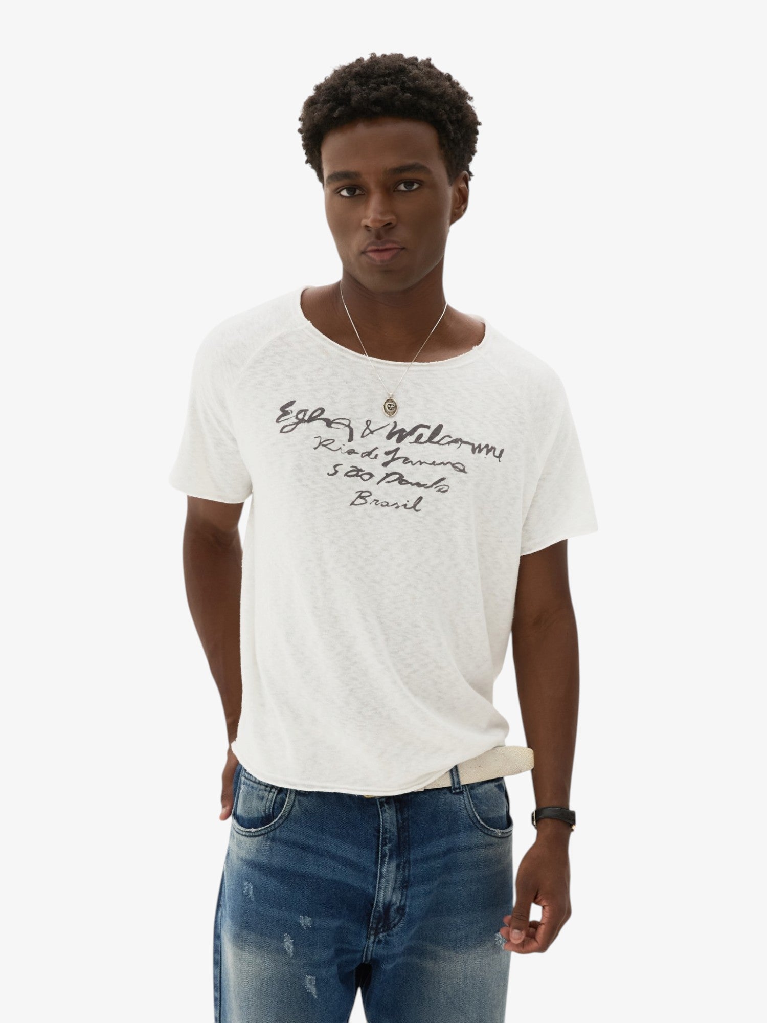 Off-White 'Signature' Knit Tee X WELCOME