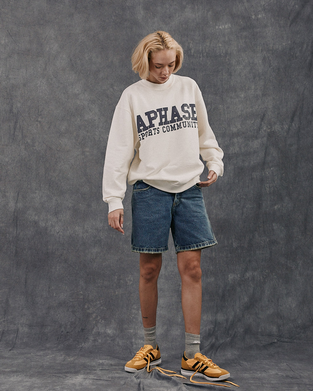 Blue Vintage Denim Shorts