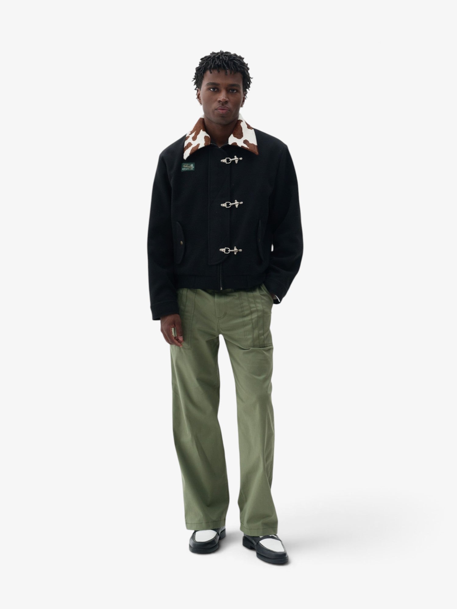 Black 'Cow' Jacket
