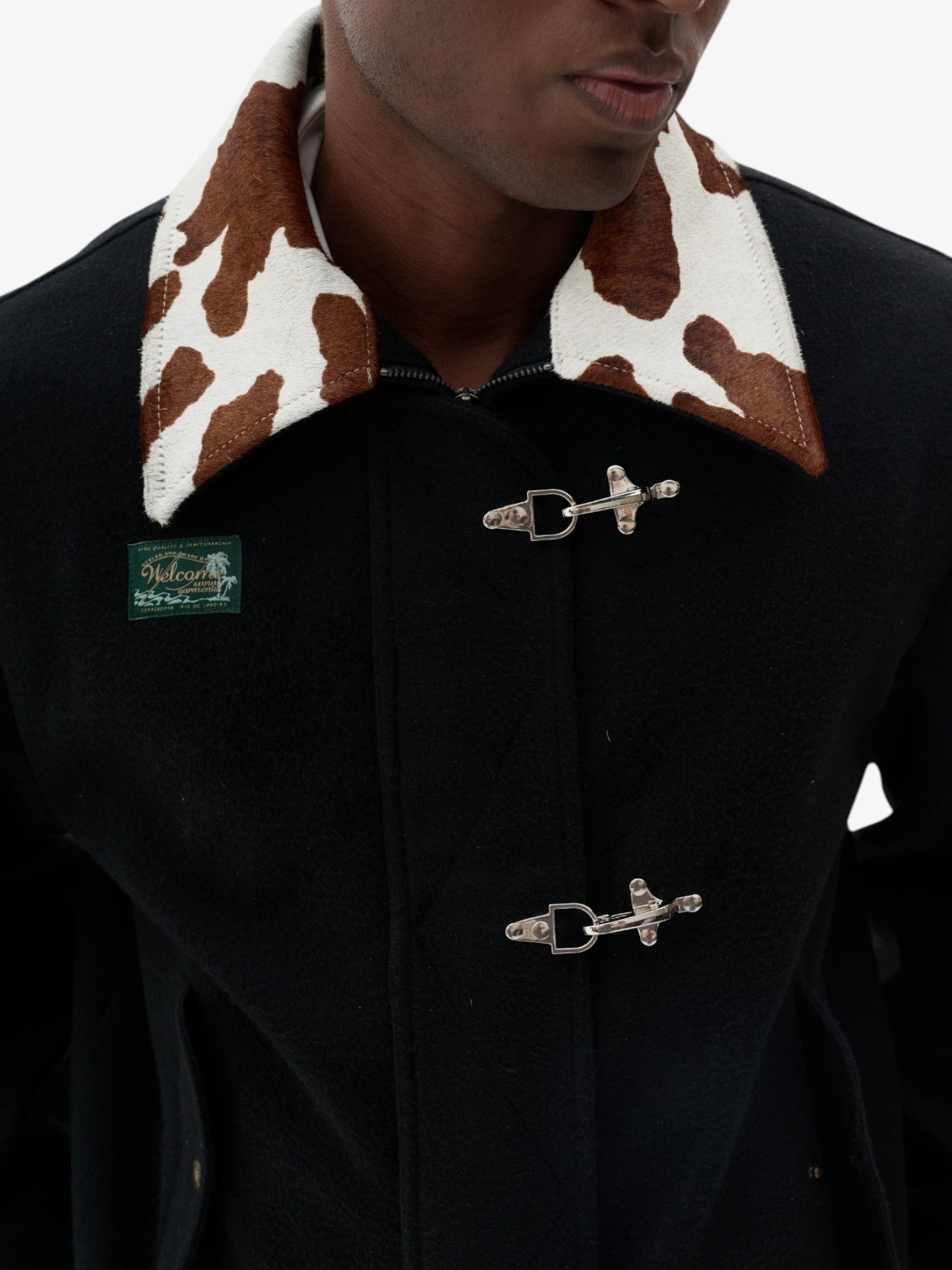 Black 'Cow' Jacket