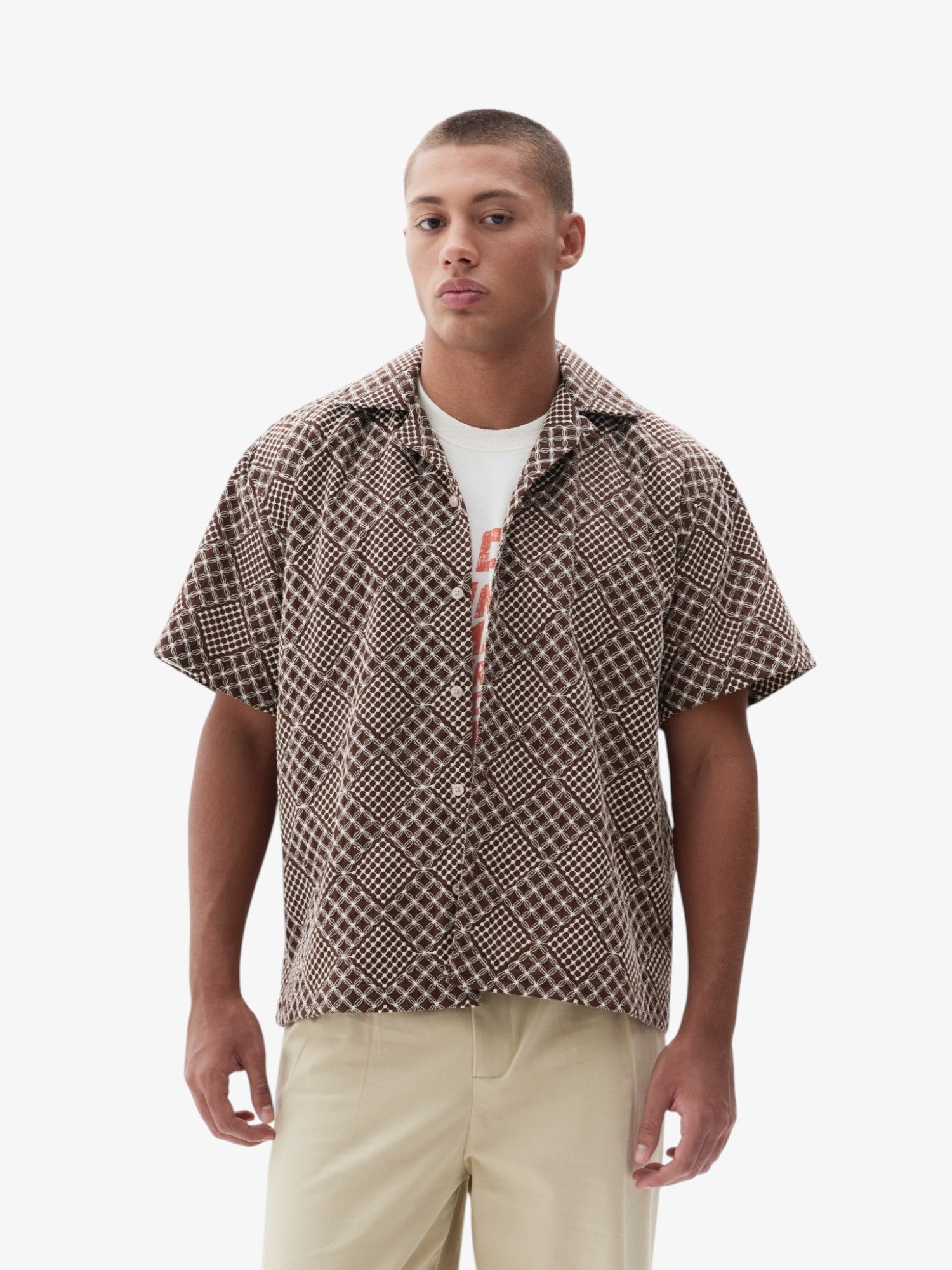 Brown 'Riviera' Overshirt