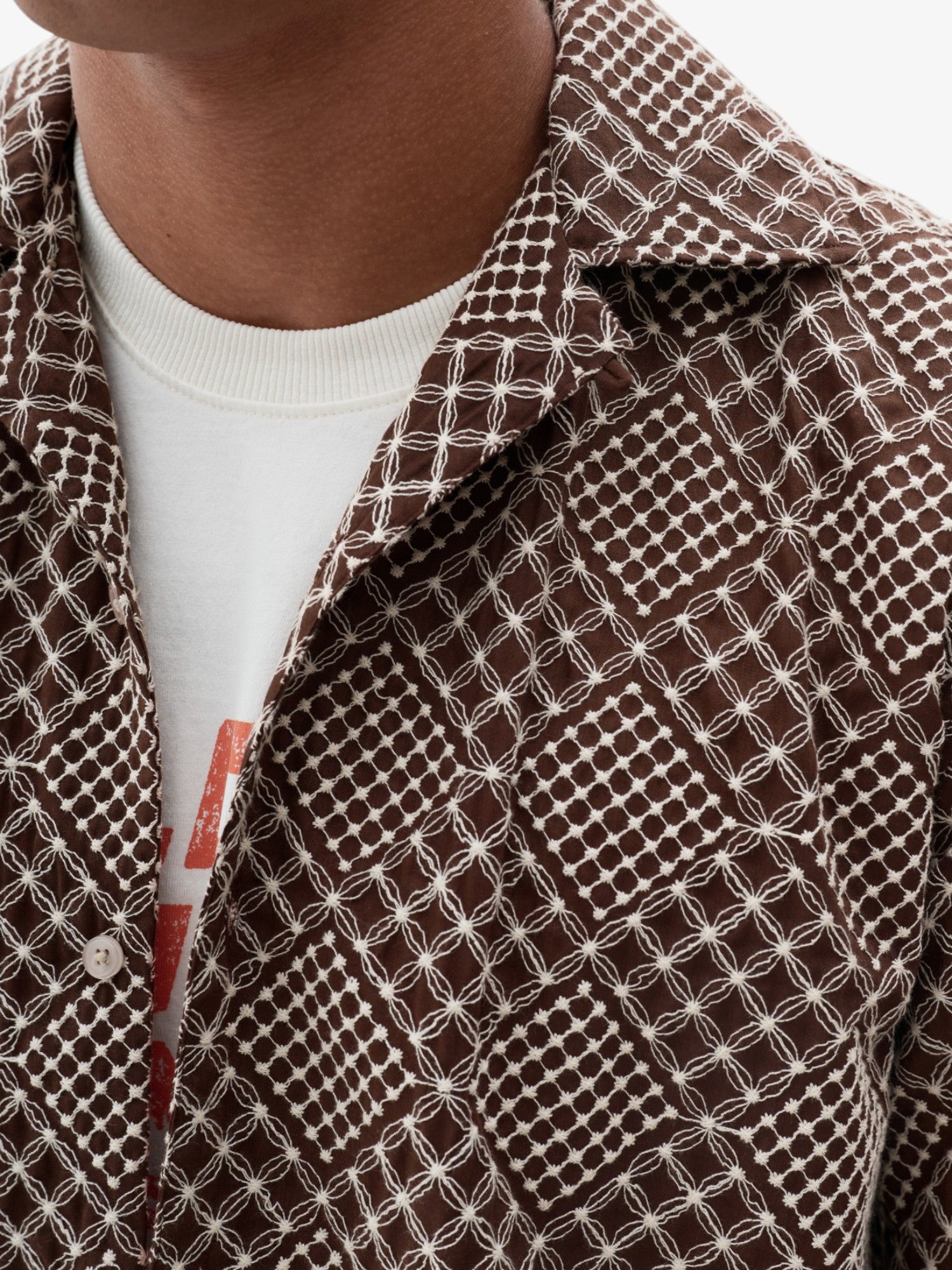 Brown 'Riviera' Overshirt