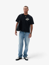 Black 'Martini' Boxy Tee