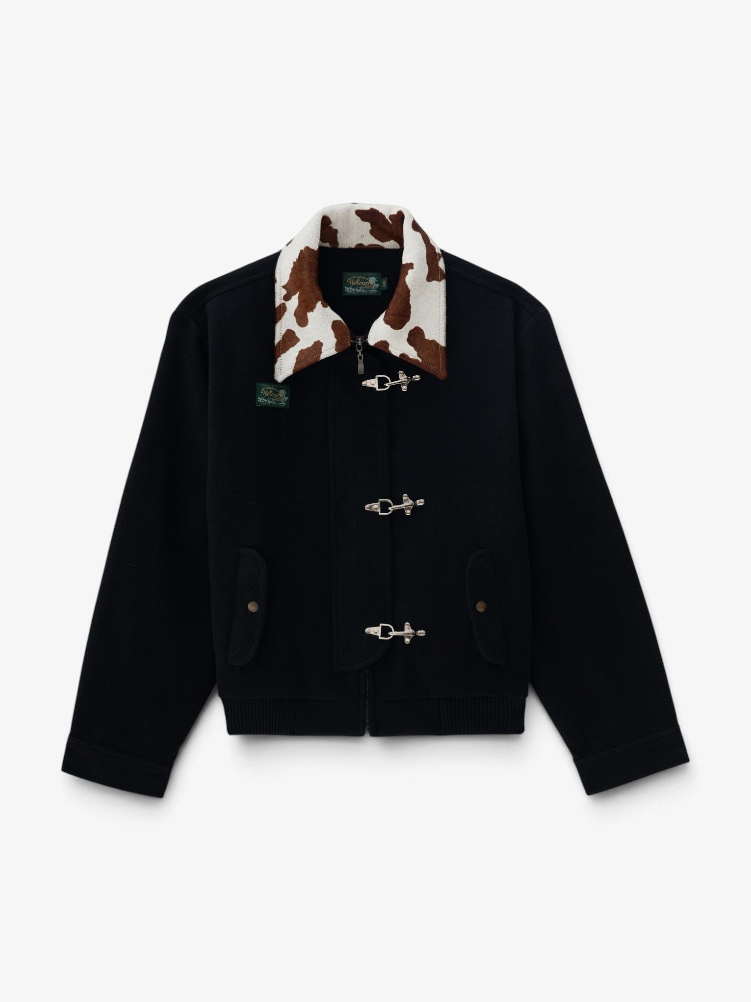 Black 'Cow' Jacket