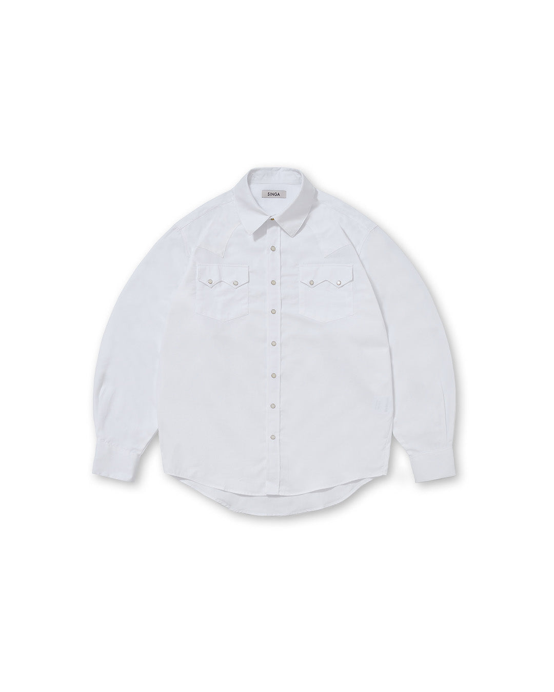 White 'Western Dylan' Shirt