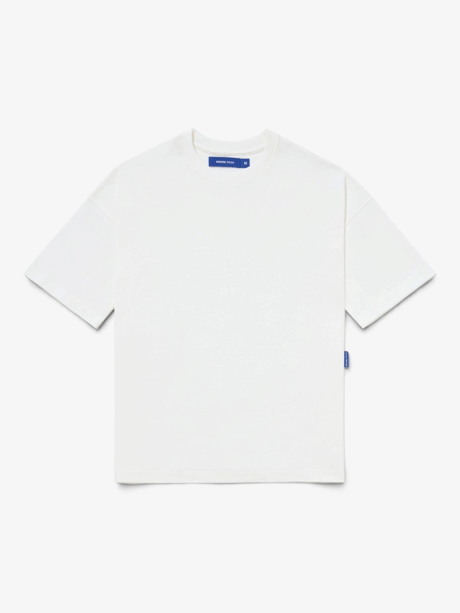 White Boxy Tee