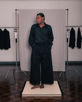 Black 'CAMISA RECORTES TENCEL™' Shirt