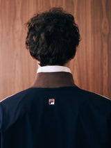 Navy 'Ciao Bello' Jacket X FILA
