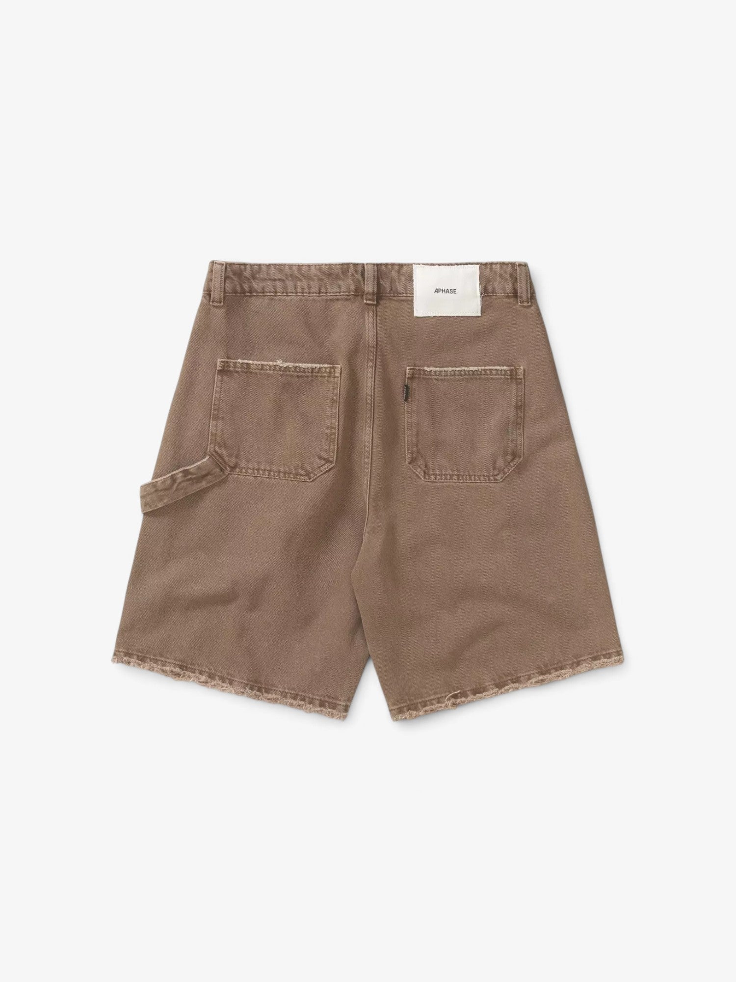 Washed Beige 'Carpenter' Shorts