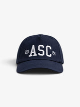 Washed Blue 'High School' Cap