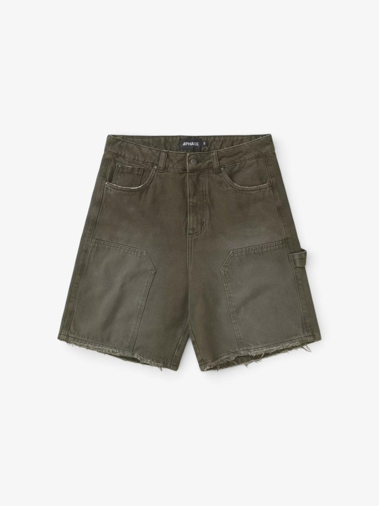 Washed Green 'Carpenter' Shorts