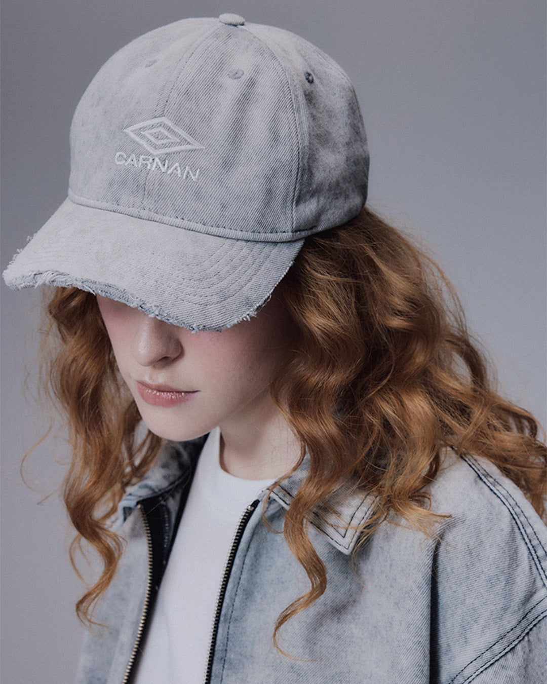 Washed Denim Cap