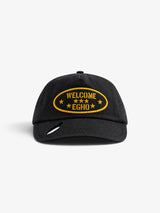 Black 'Hunter' Cap X WELCOME