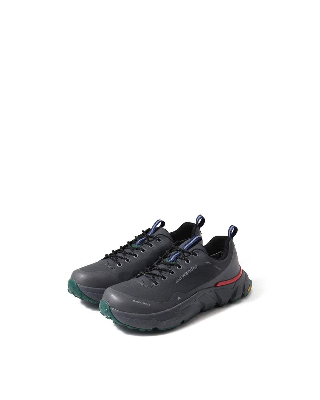 Waterproof Trek Low - Charcoal