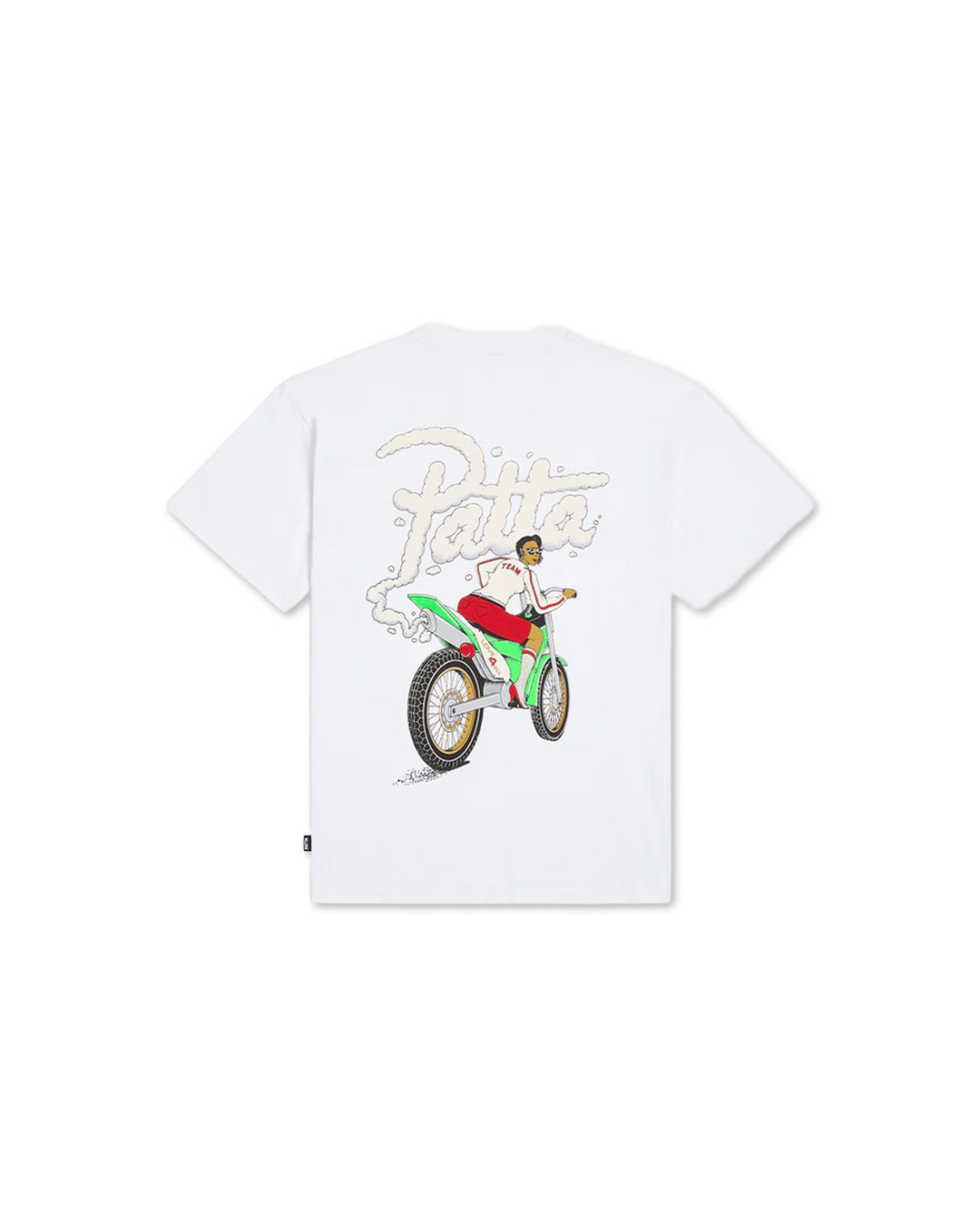 White 'Biker' Tee