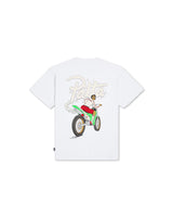 White 'Biker' Tee