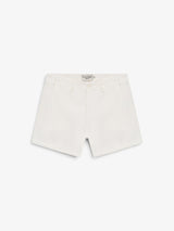 White Denim Shorts