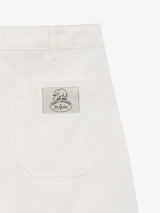 White Denim Shorts