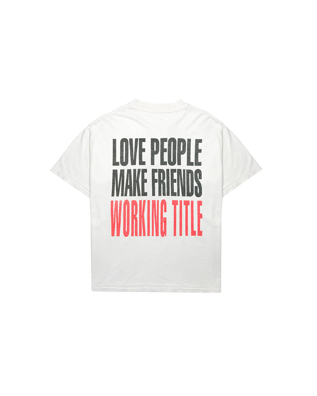 White LPMF Tee