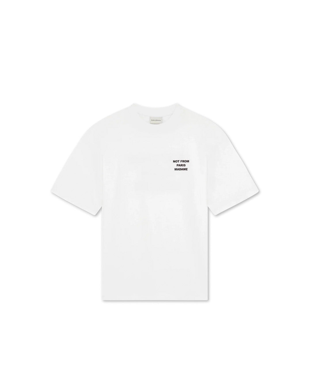 White Le T-Shirt Slogan