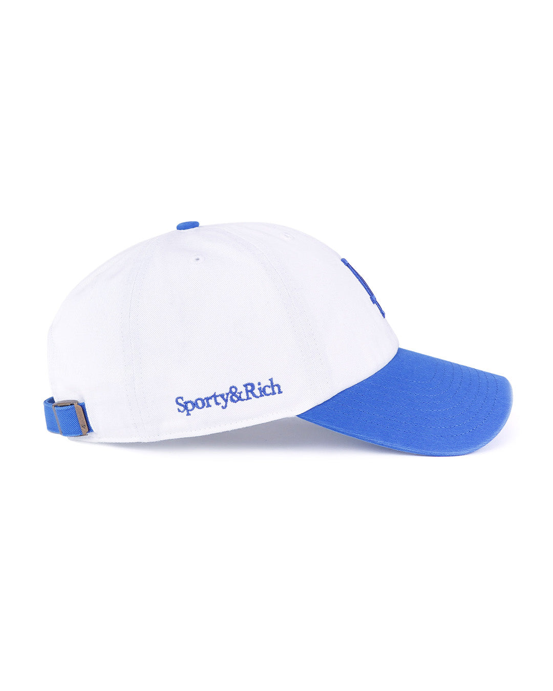 White/Team Blue 'LA' Cap