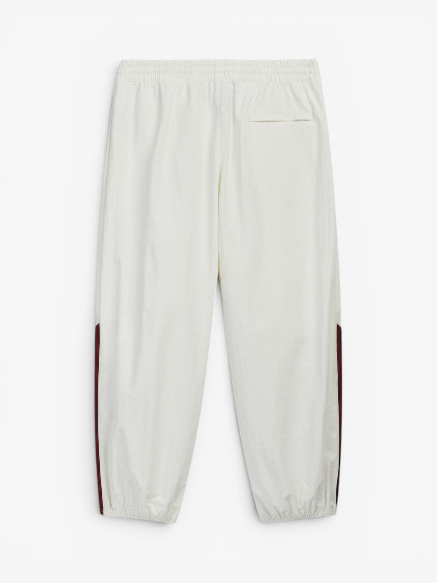 White Woven Track Pants X WILLY CHAVARRIA