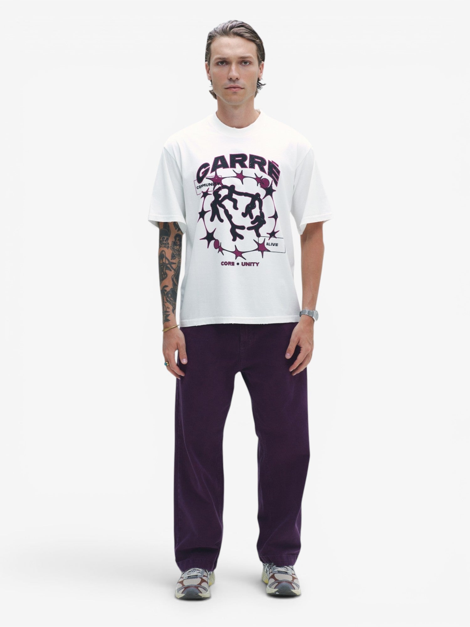 White 'Community' Tee