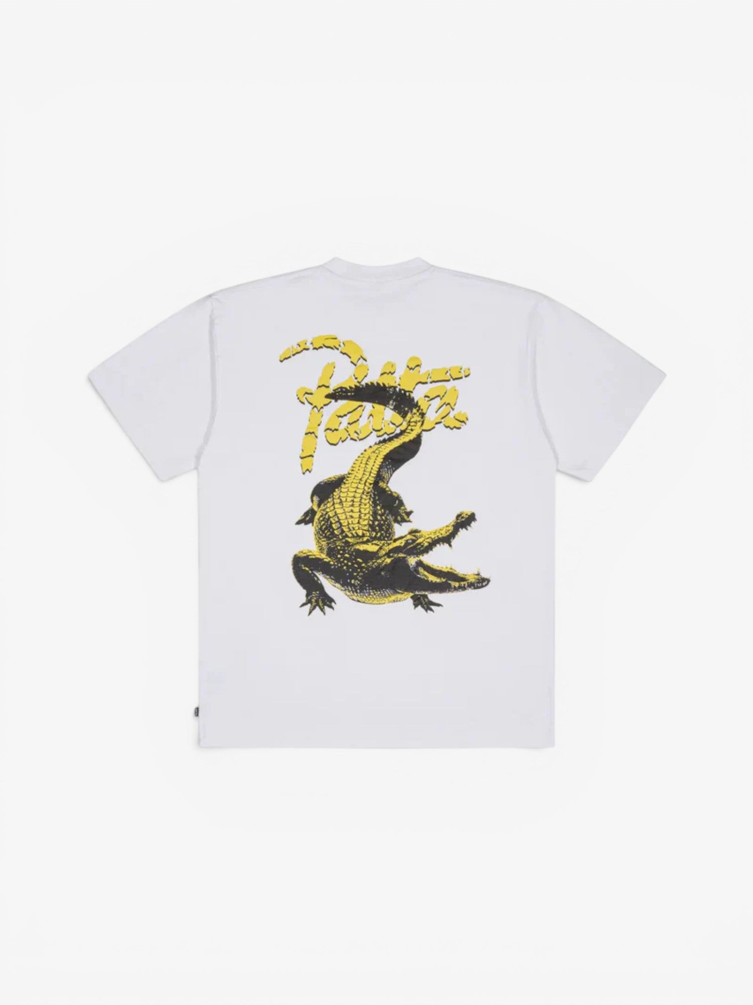 White 'Croco' Tee
