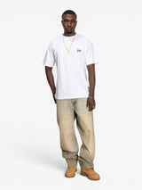 White 'Croco' Tee
