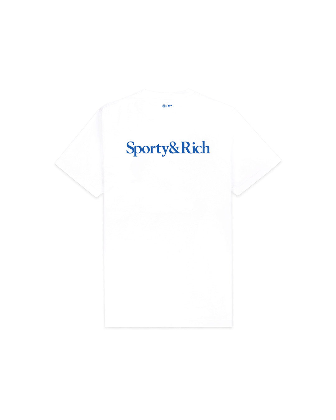 White 'Dodgers Serif' Tee