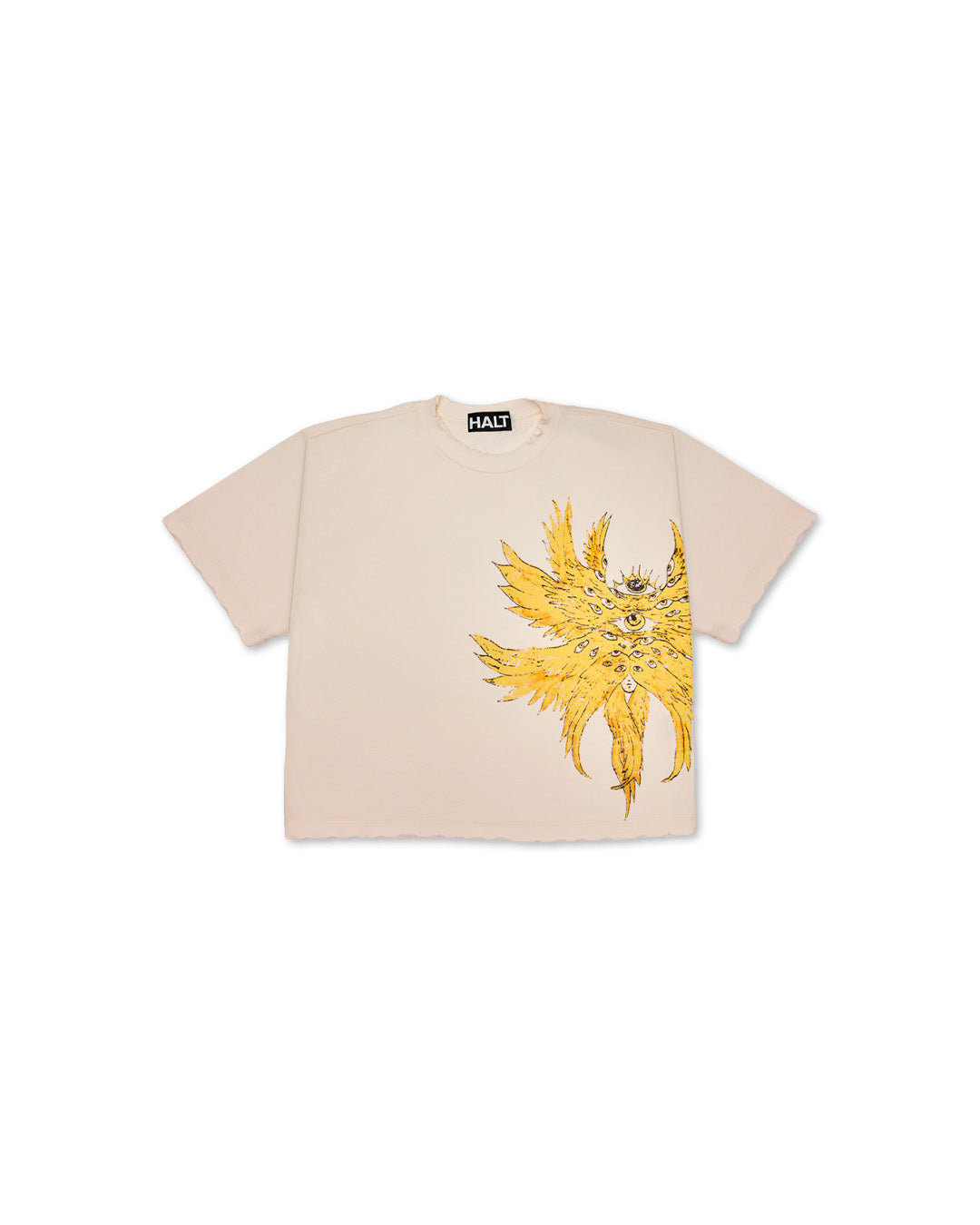 White 'Herald' Boxy Tee