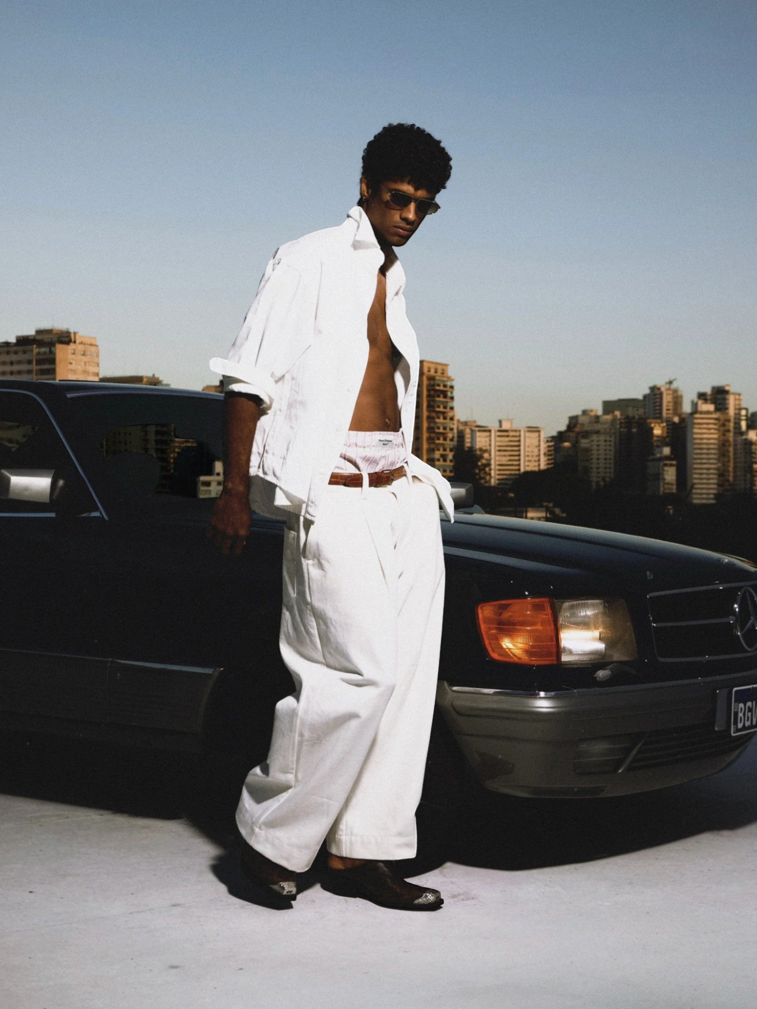 White 'Montana' Pants