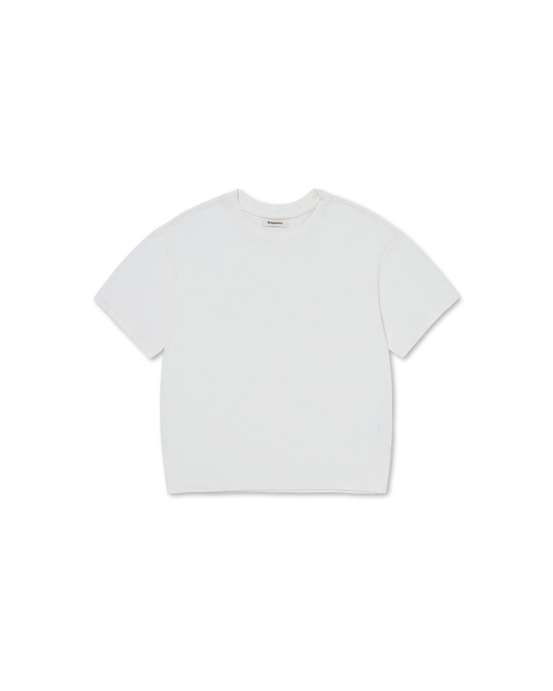 White 'Mushrooms' Regular Boxy Tee